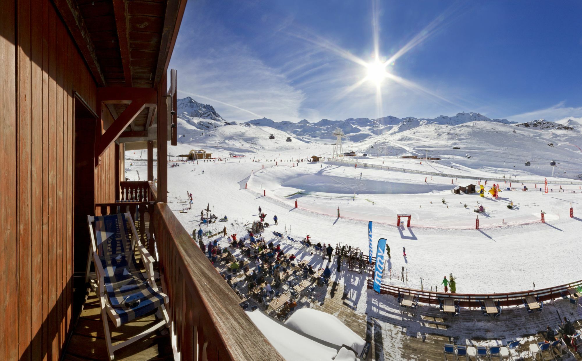 Hotel Marielle Val Thorens Dış mekan fotoğraf