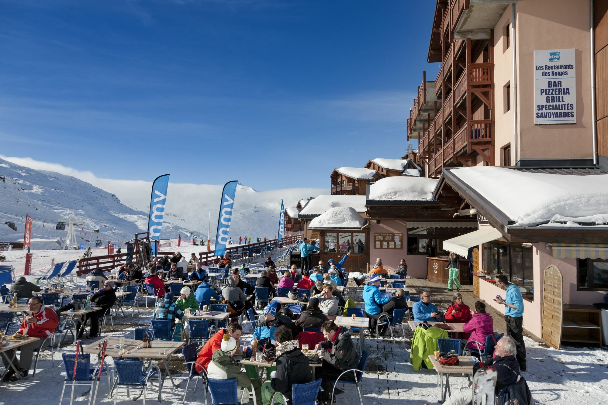 Hotel Marielle Val Thorens Dış mekan fotoğraf
